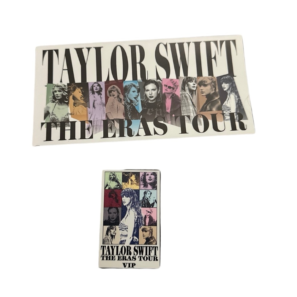 VIP Taylor Swift Eras Tour Pin & Sticker | Brand New
